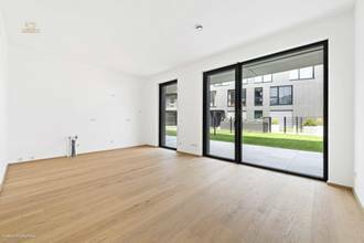 Thumbnail von Erstbezug! Charmante 2-Zimmer Wohnung mit Garten und Blick über Wien