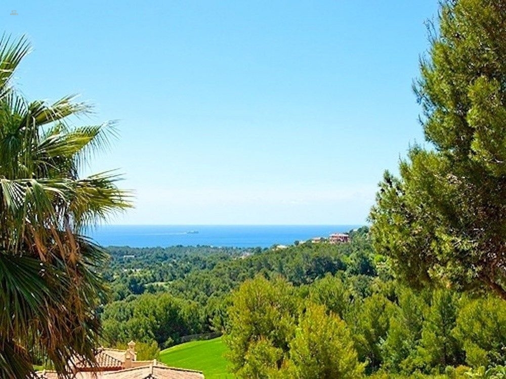 Villa mit traumhaft schönem Panorama Meerblick in Bendinat