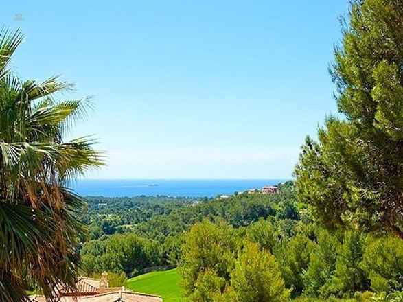 Villa mit traumhaft schönem Panorama Meerblick in Bendinat