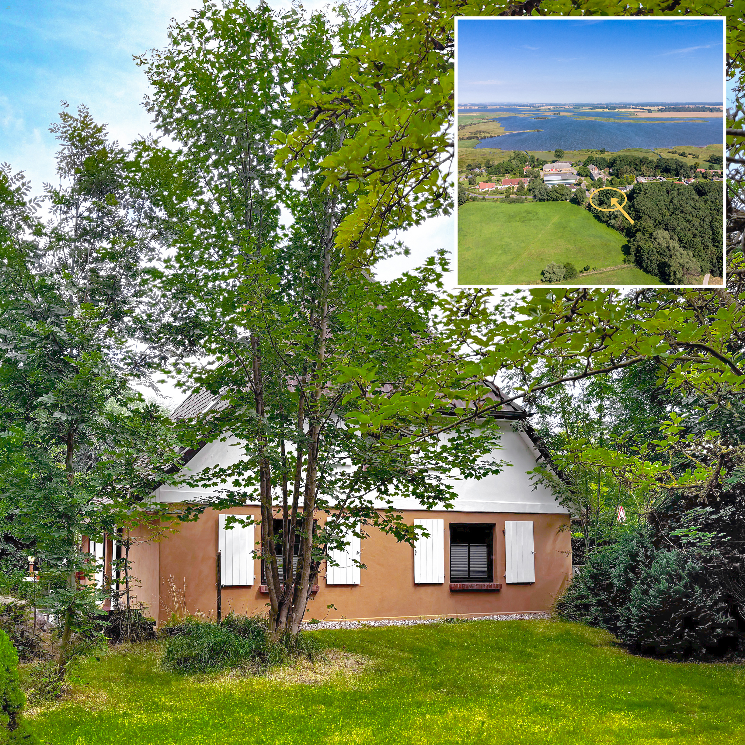 Saniertes Bauernhaus mit Sauna und Kamin