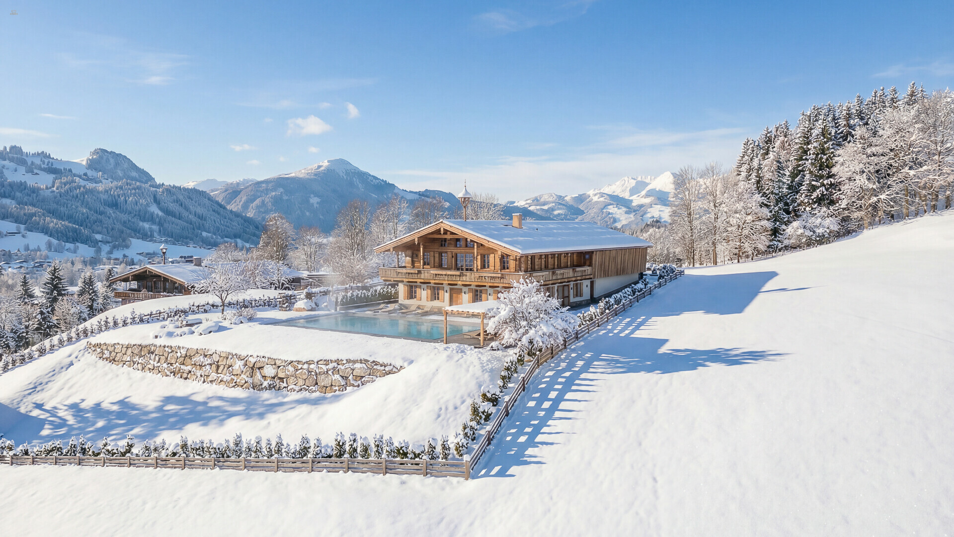 Ekskluzywna posiadłość w malowniczej spokojnej lokalizacji z panoramicznym widokiem