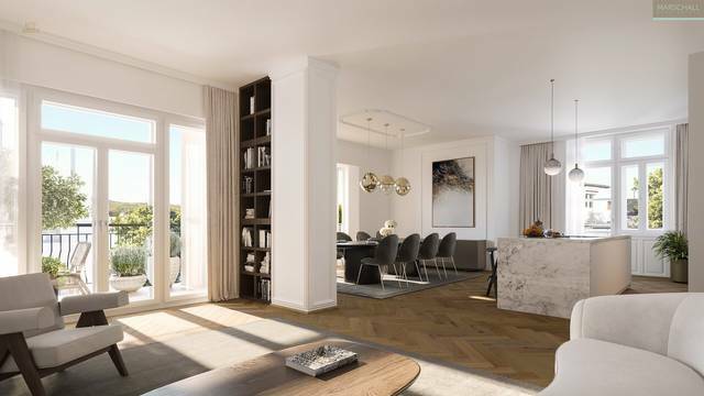 Exklusive Stilaltbauwohnung mit Terrasse in Toplage Döblings