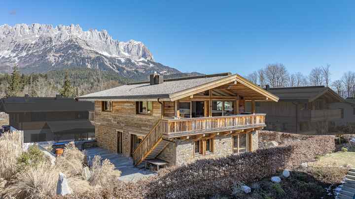 Luxuschalet mit Kaiserblick unmittelbar am Skilift