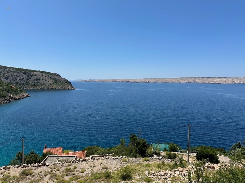 Baugrundstück in der 2. Reihe zum Meer, Region Karlobag