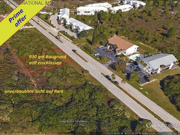 ***Exclusive building plot with 930m² area - UNBUILDABLE in Cape Haze***