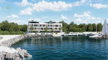 Thumbnail von Modernes Appartement in der 1. Reihe zum Meer