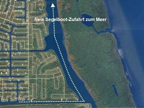 Thumbnail von ***Schönes Bauland direkt am Segelboot-Kanal - in Florida***