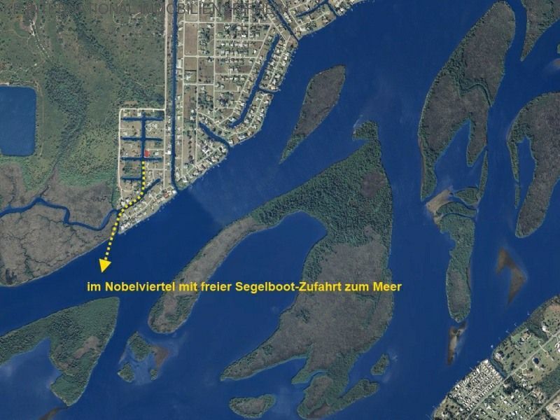 ***TOP BAULAND - vom Eigentümer - direkt am Segelboot-Kanal - in Florida***