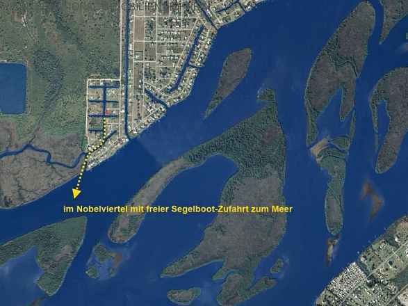 ***TOP BAULAND - vom Eigentümer - direkt am Segelboot-Kanal - in Florida***