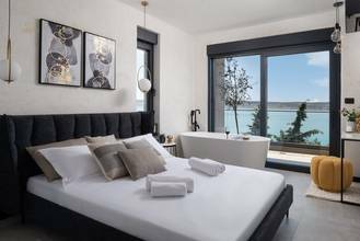 Thumbnail von Moderne Villa mit Panorama-Meerblick, Region Starigrad Paklenica