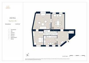 Thumbnail von Schöne 3-Zimmer Wohnung, Nähe Westbahnhof
