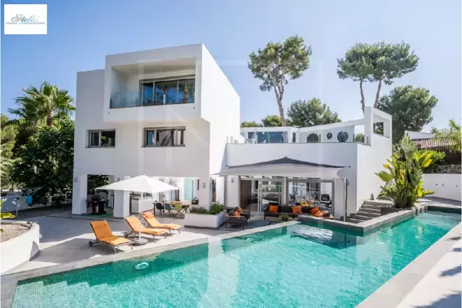 Moraira - Ref. NL-NLD1475 Atemberaubende Villa mit 4 Schlafzimmern und 4 Bädern in Moraira