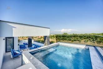 Thumbnail von Moderne Villa mit Dachterrasse und Pool, Region Zadar