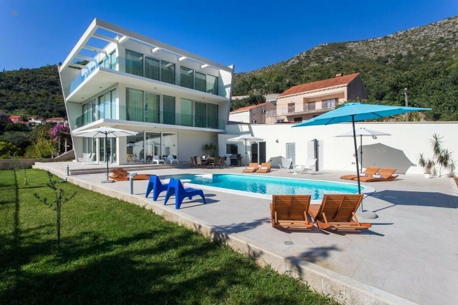 Luxuriöse Villa mit wunderschöner Aussicht, Region Dubrovnik