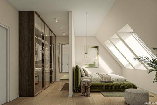 Baubewilligter Rohdachboden in zentraler Lage in Wien.