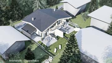 Thumbnail von Grundstück mit Baugenehmigung für Doppel- oder Mehrfamilienhaus