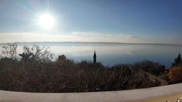 Haus nahe dem Meeresufer