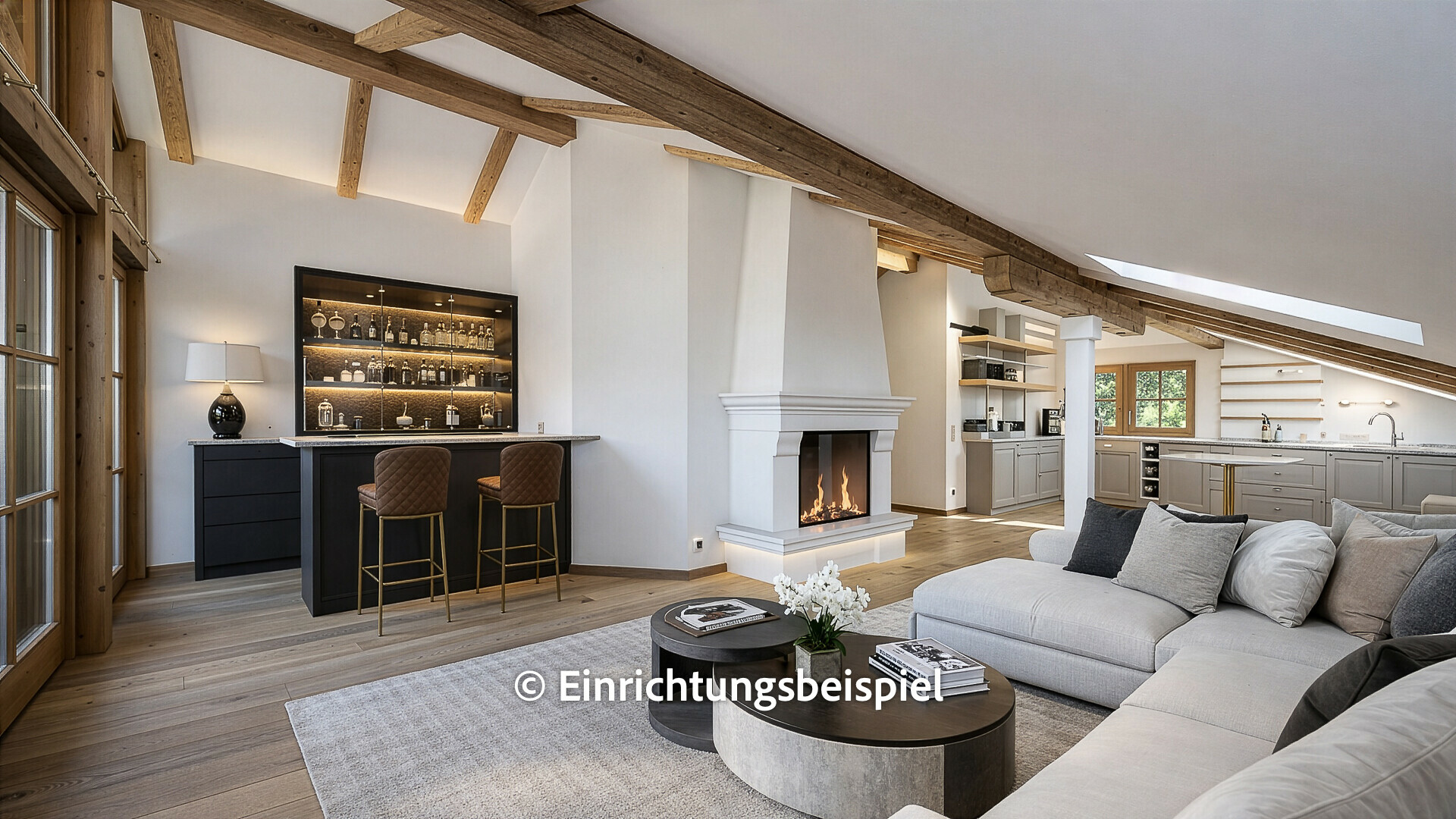 Dachgeschosswohnung am Sonnberg mit Blick über Kitzbühel