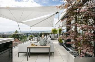 Thumbnail von Wunderschönes Penthouse mit Pool und prachtvollem Blick, Nähe Kahlenberg