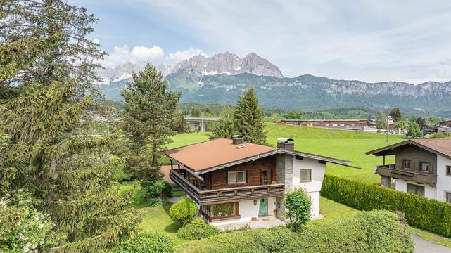 Tirolerhaus mit Kaiserblick in unverbaubarer Toplage
