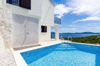 Thumbnail von Haus mit Pool und Panorama-Meerblick, Region Dubrovnik
