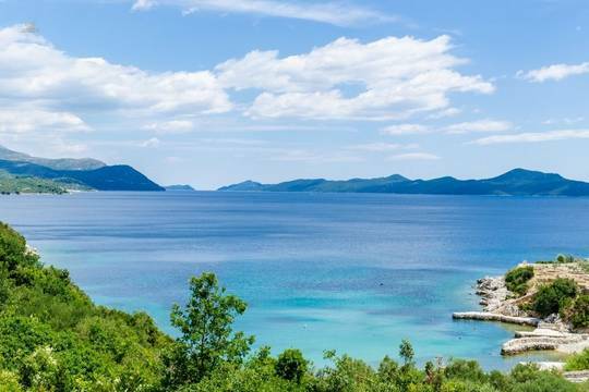 Haus mit Pool und Panorama-Meerblick, Region Dubrovnik