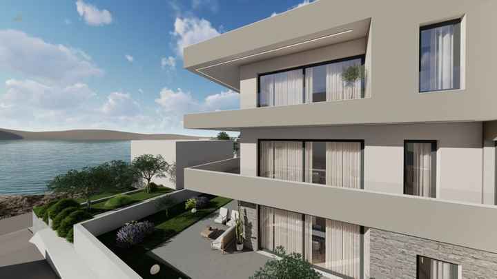 Moderne Neubauwohnungen mit Meerblick