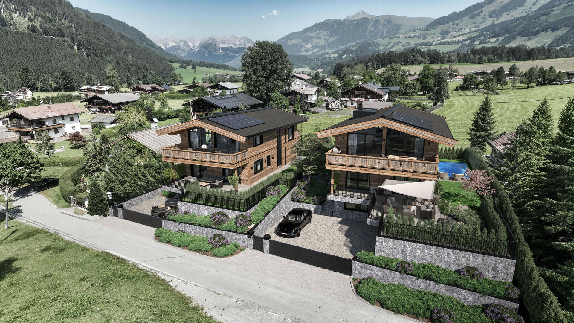 Neubau-Chalet mit Freizeitwohnsitz in sonniger Ruhelage