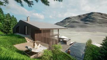 Thumbnail von Grundstück mit Baugenehmigung für eine Freizeitwohnsitz-Luxusvilla