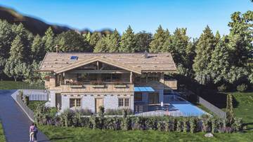 Thumbnail von Zwei Grundstücke mit Planungsstudie am Fuße des Wilden Kaisers