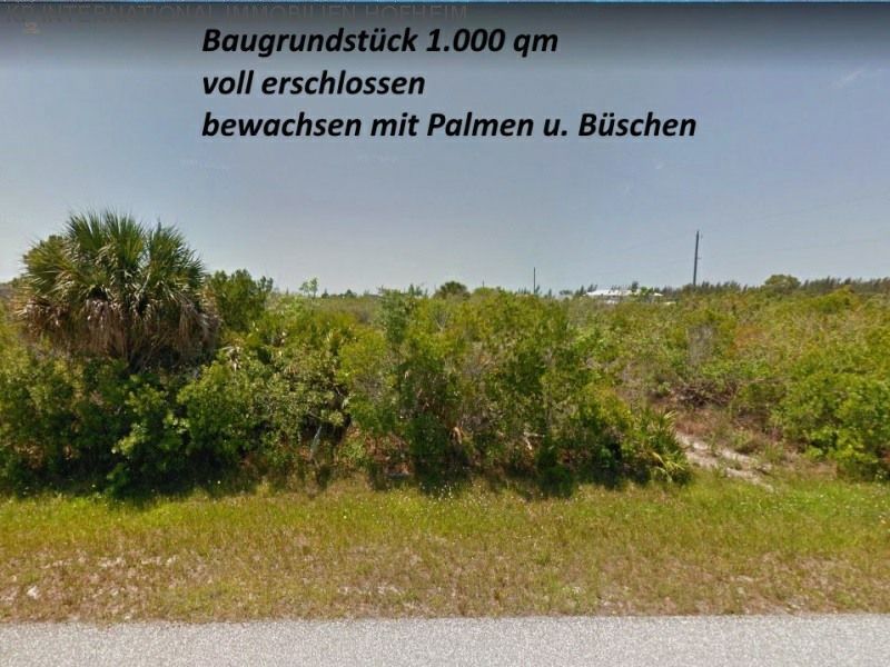 ***FLORIDA : DIRECTEMENT DE ET WSG GERMANY - Beau terrain à bâtir***