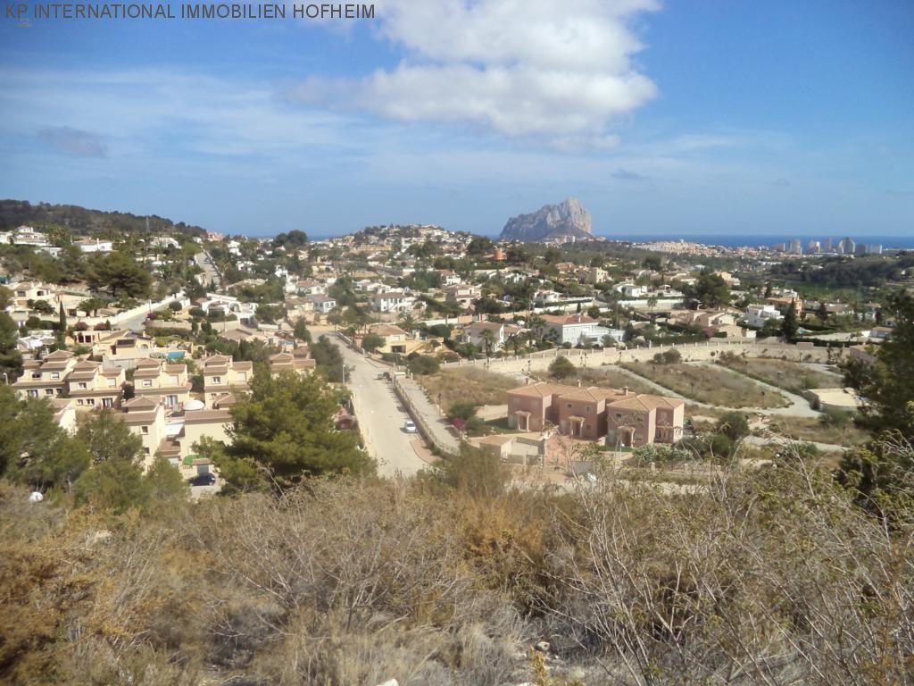 ***Terreno con vista esclusiva a Calpe in vendita***