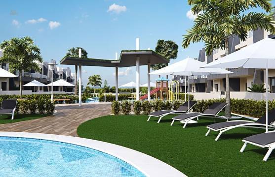 ***Komfortable 4-Zimmer-Erdgeschoss-Wohnungen mit Gemeinschaftspool nur 250 m vom Strand***