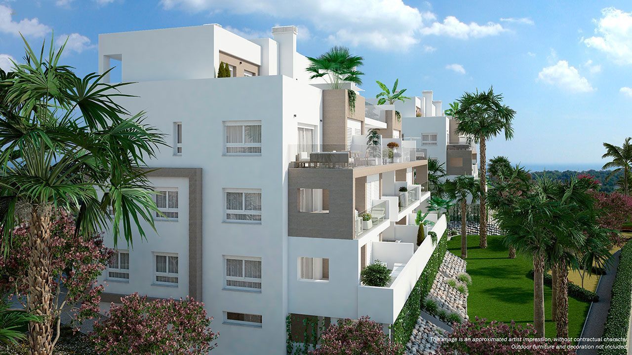 ***Wunderschöne 4-Zimmer-Penthouse- und Maisonette-Wohnungen mit Klimaanlage, Gemeinschaftspool und optionalem Tiefgaragenstellplatz Nähe Golfplatz***