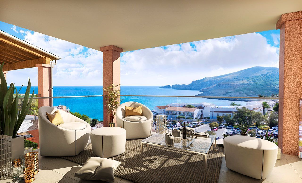 ***Fantastische Penthouse-Wohnungen mit privater Dachterrasse und Meerblick nur 200 m vom Strand***