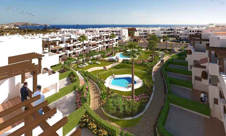 ***Wunderschöne 3-Zimmer-Penthouse-Wohnungen mit Gemeinschaftspools nur 800 m vom Strand***