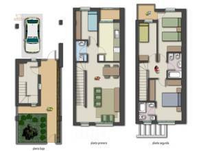 Thumbnail von ***4-Schlafzimmer-Reihenhäuser ca. 1 km vom Strand***