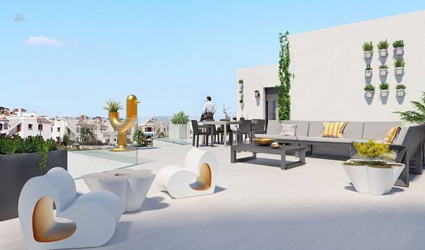 ***Charmante 4-Zimmer-Penthouse-Wohnungen mit Gemeinschaftspool Nähe Golfplatz***