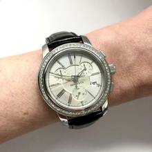 Thumbnail von Tiffany Chronograph Steel Unisex Watch Diamond Bezel </h1>