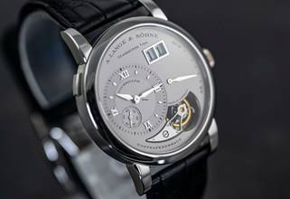 Thumbnail von A. Lange & Söhne Lange 1 limited Tourbillon | 704.025 | in 950 Platinum | 150 pieces