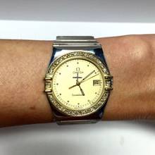 Thumbnail von Omega Constellation Quartz 33mm 2 tone Diamond Watch </h1>