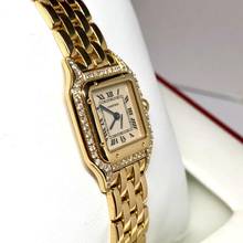 Thumbnail von Cartier Panthère 23mm 18K Yellow Gold 0.88TCW DIAMOND Watch </h1>