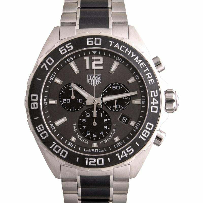 TAG Heuer Formula 1 Quarz CAZ1011.BA0843 - Formula 1 Quartz Chonograph Grey Dial Men's Watch </h1>