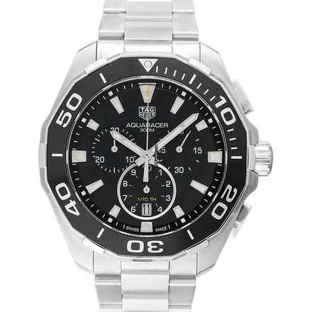 TAG Heuer Aquaracer 300M CAY111A.BA0927 - Aquaracer Quartz Chronograph Black Dial Men's Watch </h1> 