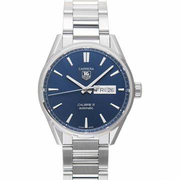  TAG Heuer Carrera Calibre 5 WAR201E.BA0723 - Carrera Calibre 5 Day-Date Automatic Blue Dial Men's Watch </h1> 