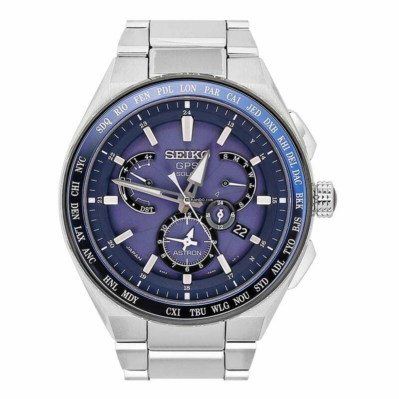Seiko Astron GPS Solar SBXB155 - Astron GPS Satellite Radio Time Signal SBXB155 </h1>
