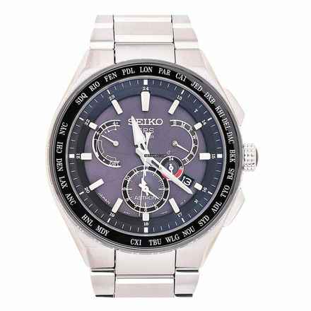  Seiko Astron GPS Solar SBXB123 - Astron Eco-Drive Black Dial Titanium Men's Watch </h1> 