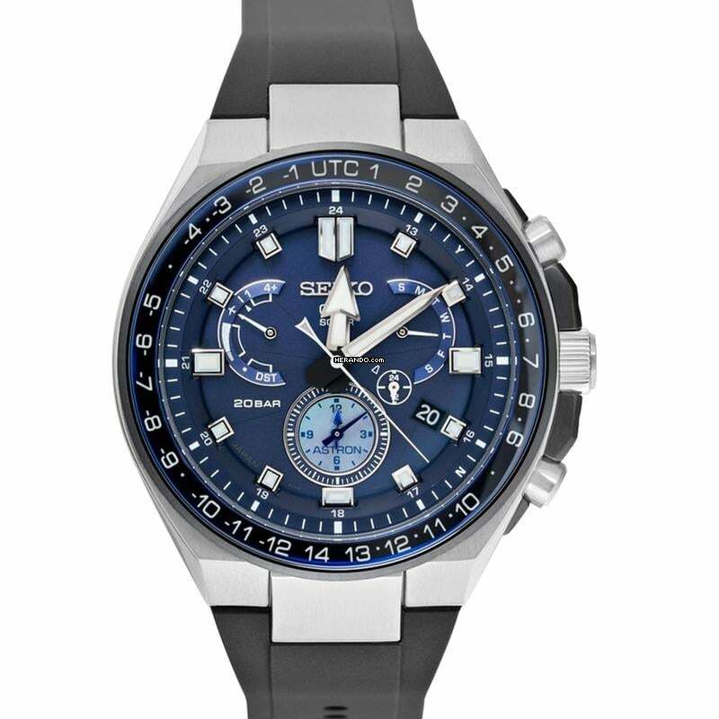Seiko Astron GPS Solar SBXB167 - Astron Sports Line Dual Time GPS Solar </h1>