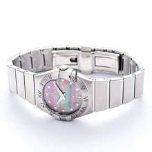 Thumbnail von Omega Constellation Quartz 123.10.27.60.57.003 - Constellation Quartz 27 mm Quartz Mother Of Pearl Dial Diamonds Ladi </h1>