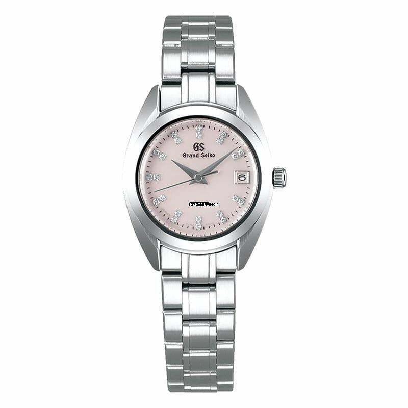 Grand Seiko STGF277 - 9F Quartz Quartz Pink Dial Stainless Steel Ladies Watch </h1>